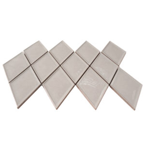 Century Harlequin Grey Porcelain Mosaic Tile - Image 3