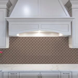 Century Clipped Diamond Dark Grey Porcelain Mosaic Tile - Image 2