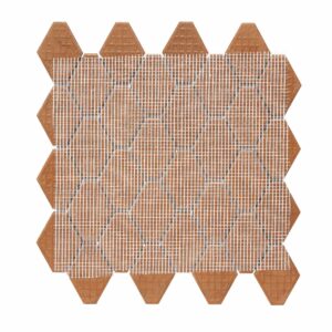 Century Clipped Diamond Dark Grey Porcelain Mosaic Tile - Image 7