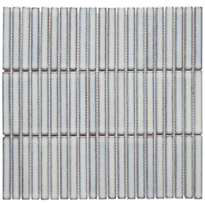 Villagio Stacked Brick Light Grey Porcelain Mosaic Tile