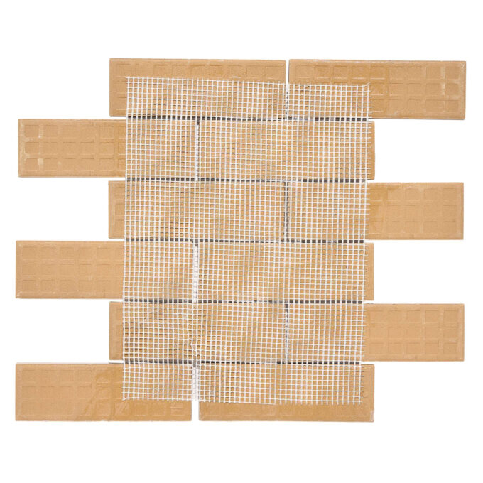 Forio 2" x 6" Brick Silver Glossy Porcelain Mosaic Tile - Image 7