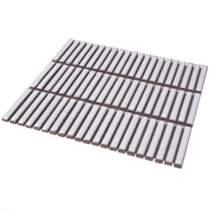 Villagio Stacked Brick Cream Porcelain Mosaic Tile - Image 4