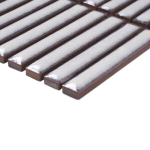 Villagio Stacked Brick Cream Porcelain Mosaic Tile - Image 6