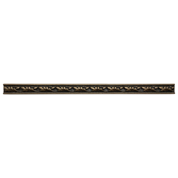 Dove 0.5'' x 8'' Matte Metallic Listello Wall Tile Trim - Bronze