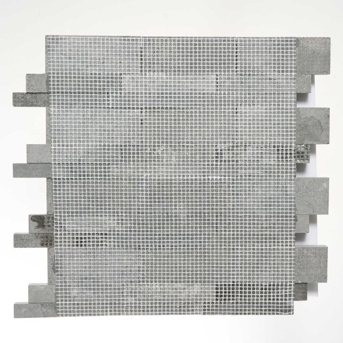Vulcan Black 3D Honed Mosaic Tile - Image 6