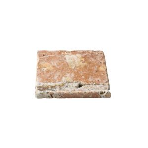 Rustic Desert Travertine 4" x 4" Tumbled Tile - Image 3