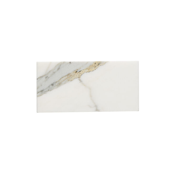 Calacatta Marble 3" x 6" Honed Tile