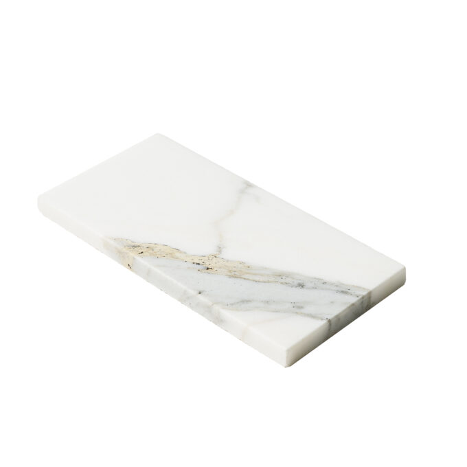 Calacatta Marble 3" x 6" Honed Tile - Image 5