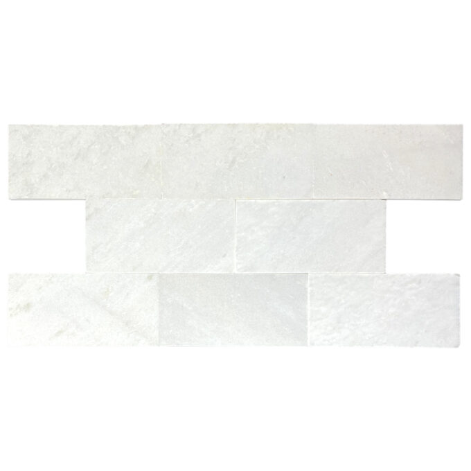Winter White Marble 3" x 6" Polished Tile