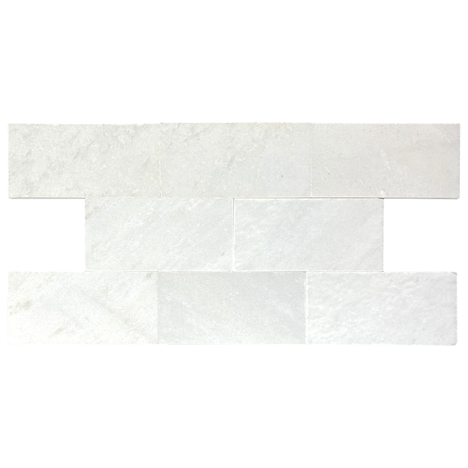 Winter White Marble 3″ x 6″ Polished Tile
