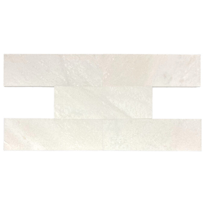 Winter White Marble 3" x 9" Polished Tile
