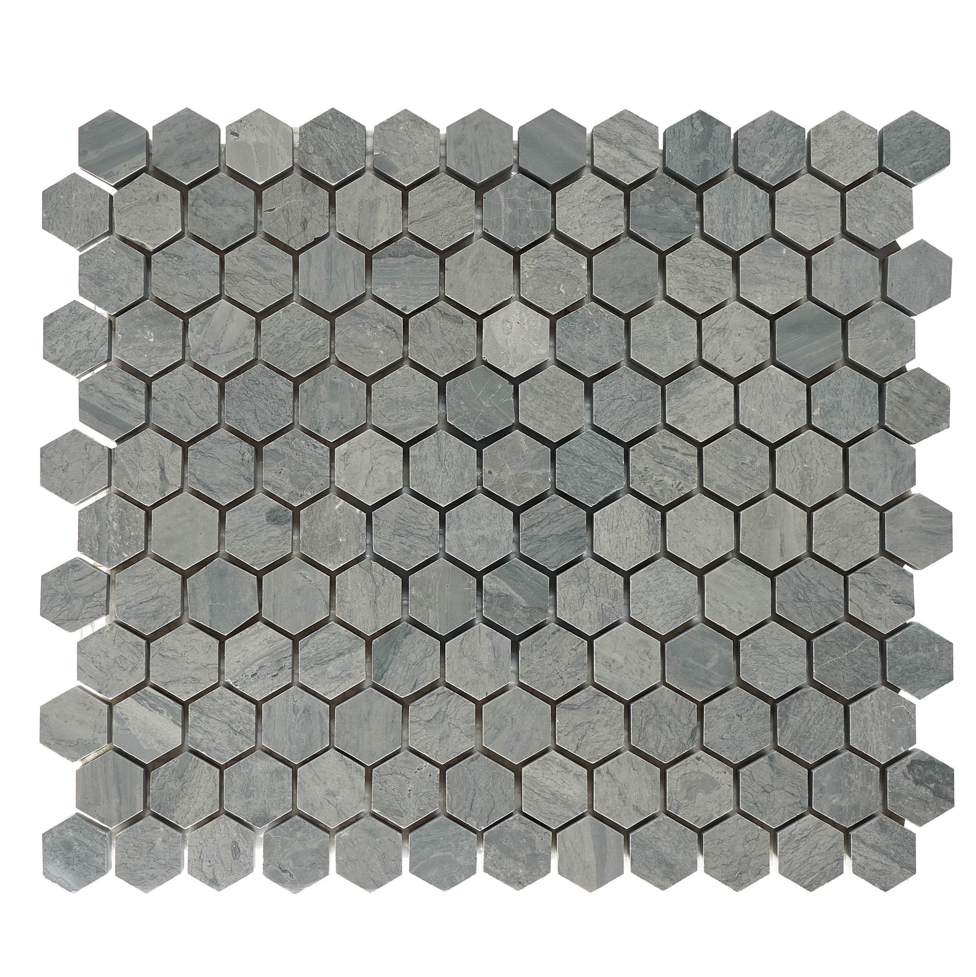 Marinewood Marble 1″ x 1″ Honeycomb Honed Mosaic Tile