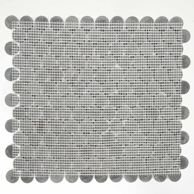Marinewood Marble 1" x 1" Honeycomb Honed Mosaic Tile - Image 6
