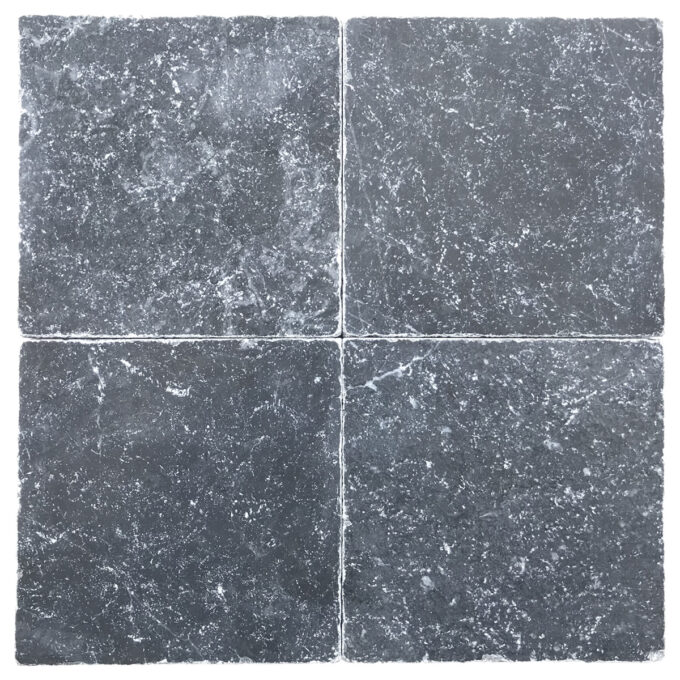 Midnight Marble 6" x 6" Tumbled Tile