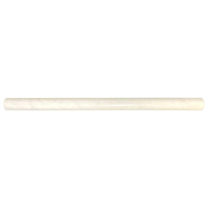 Carrara Marble 0.75" x 12" Polished Pencil Line