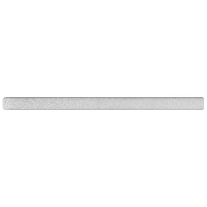 Winter White Marble 0.75" x 12" Square Bar Liner