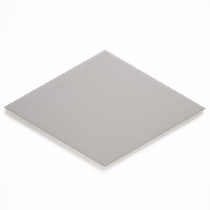 Flow 7.5" x 13" Harlequin Silver Matte Porcelain Tile
