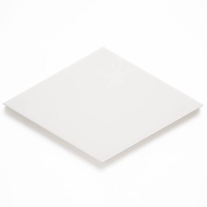 Flow 7.5" x 13" Harlequin White Matte Porcelain Tile