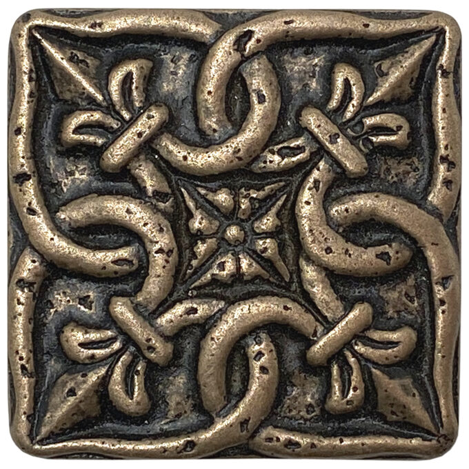 Artistry 2"x2" Bronze Square Tile